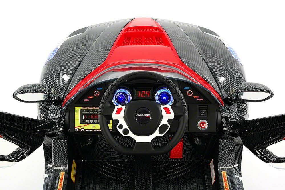 Spider GT 12V Ride-On Car w/ Parental Remote, MP3, Butterfly Doors, LED Lights - Kids Eye Candy 
