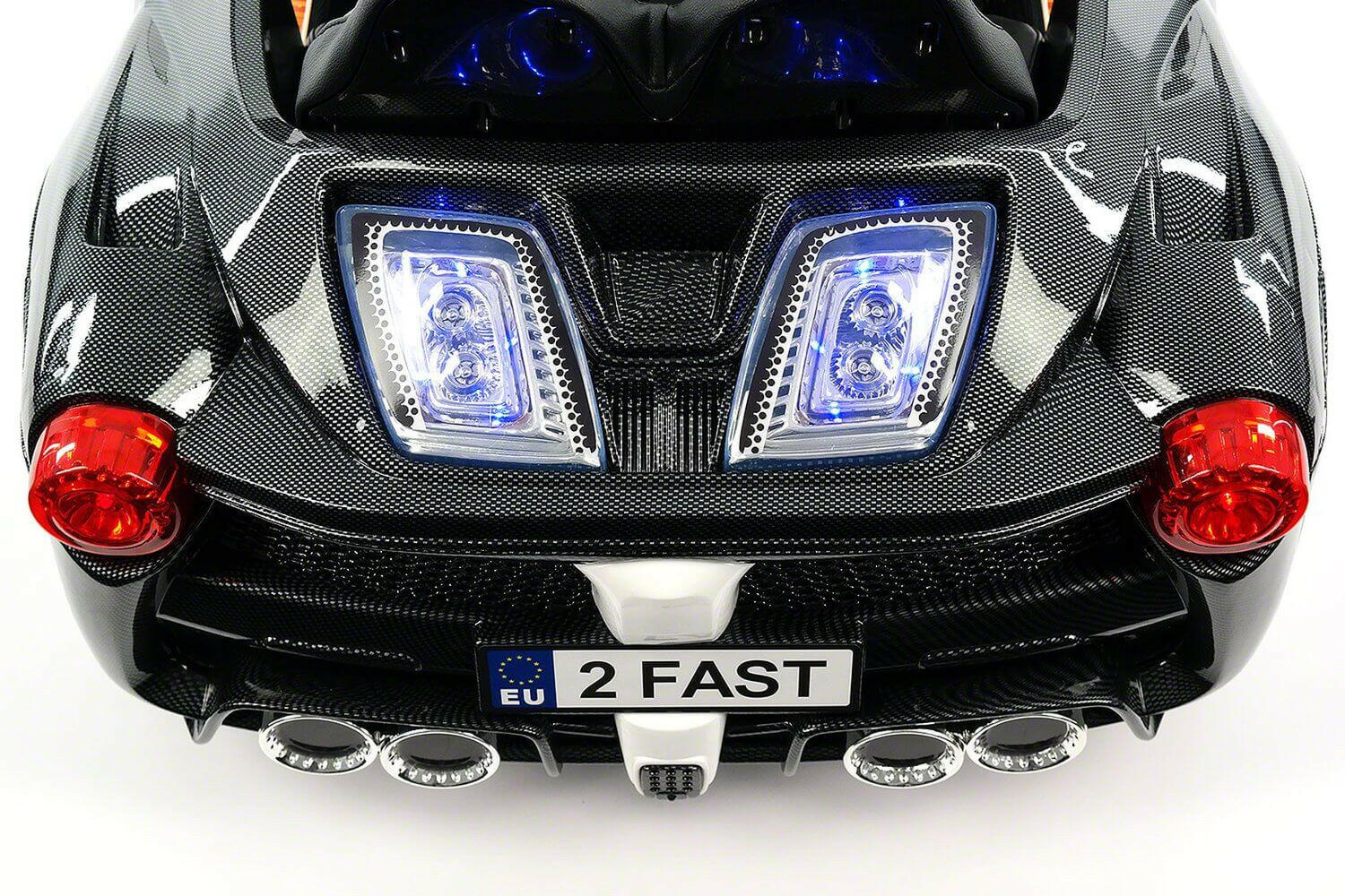 Spider GT 12V Ride-On Car w/ Parental Remote, MP3, Butterfly Doors, LED Lights - Kids Eye Candy 