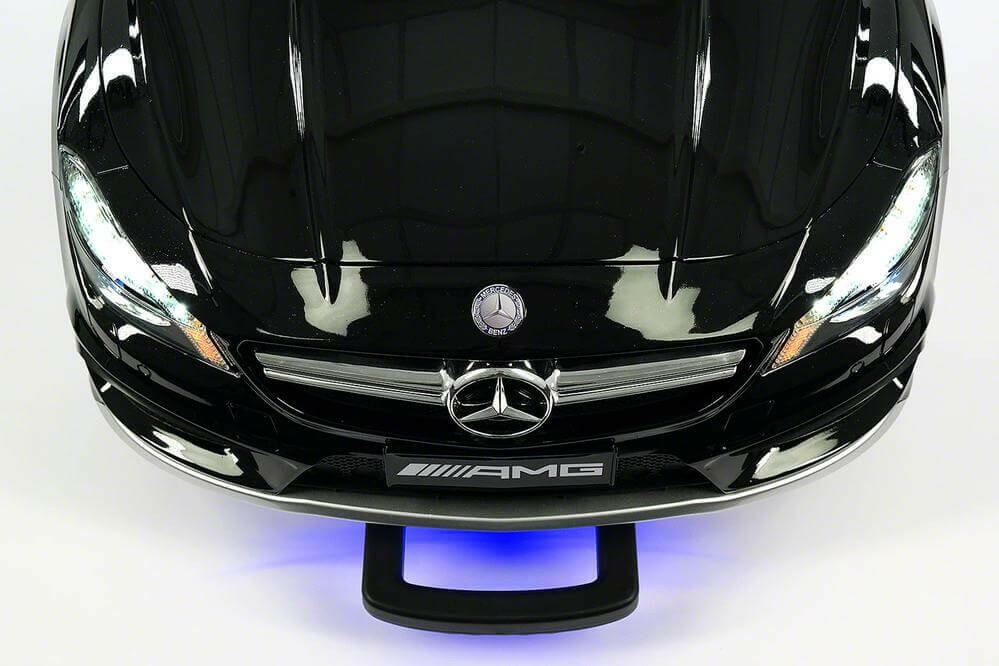 Mercedes Kids 12V CLA45 Ride-On Car Parental Remote, MP3, Leather Seats, LED - Kids Eye Candy