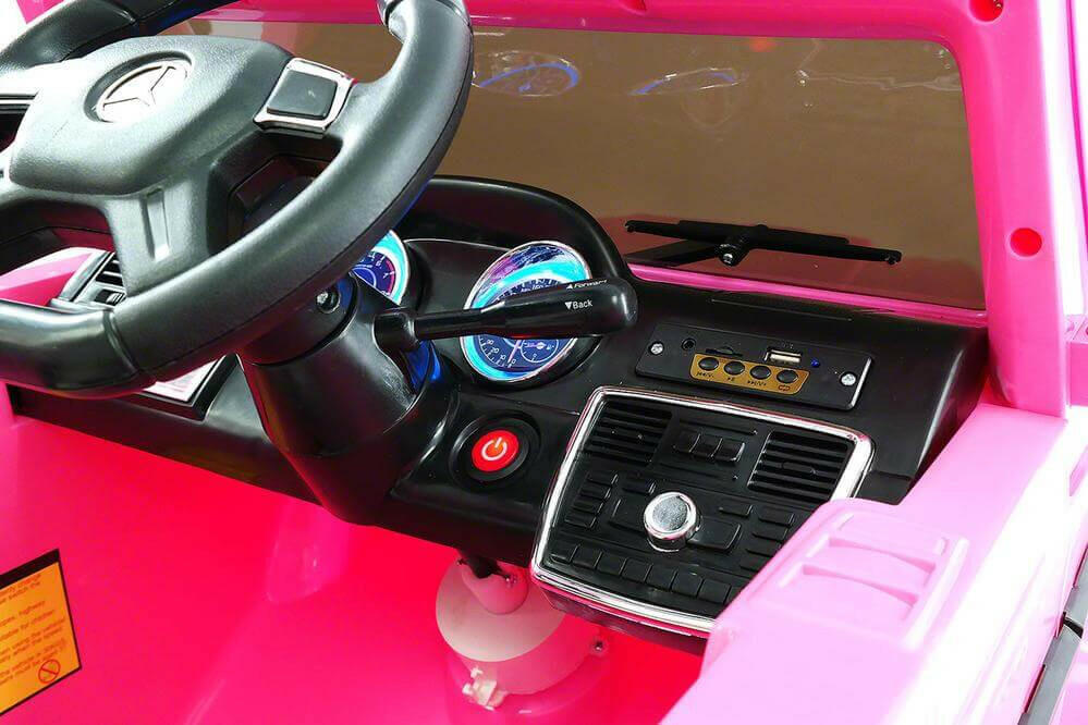 12V Mercedes G65 Truck AMG Kids Ride-On Car w/ MP3, Remote, LED Lights - Kids Eye Candy