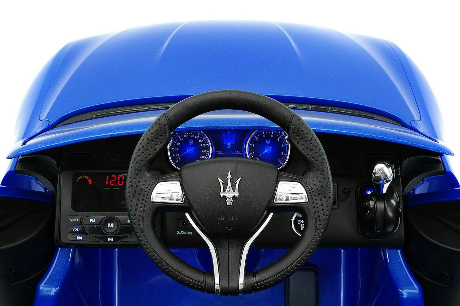 12V Licensed Maserati Levante Kids Ride-On Car With MP3 Remote LED Lights - Kids Eye Candy