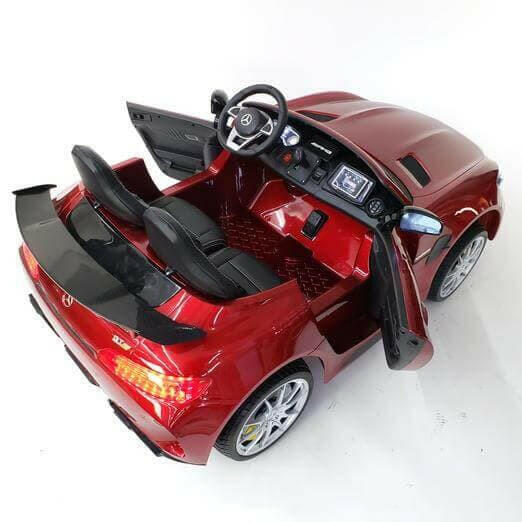 Mercedes GTR AMG 12V Ride-On Two Seater with Parental Remote MP3 - Kids Eye Candy 