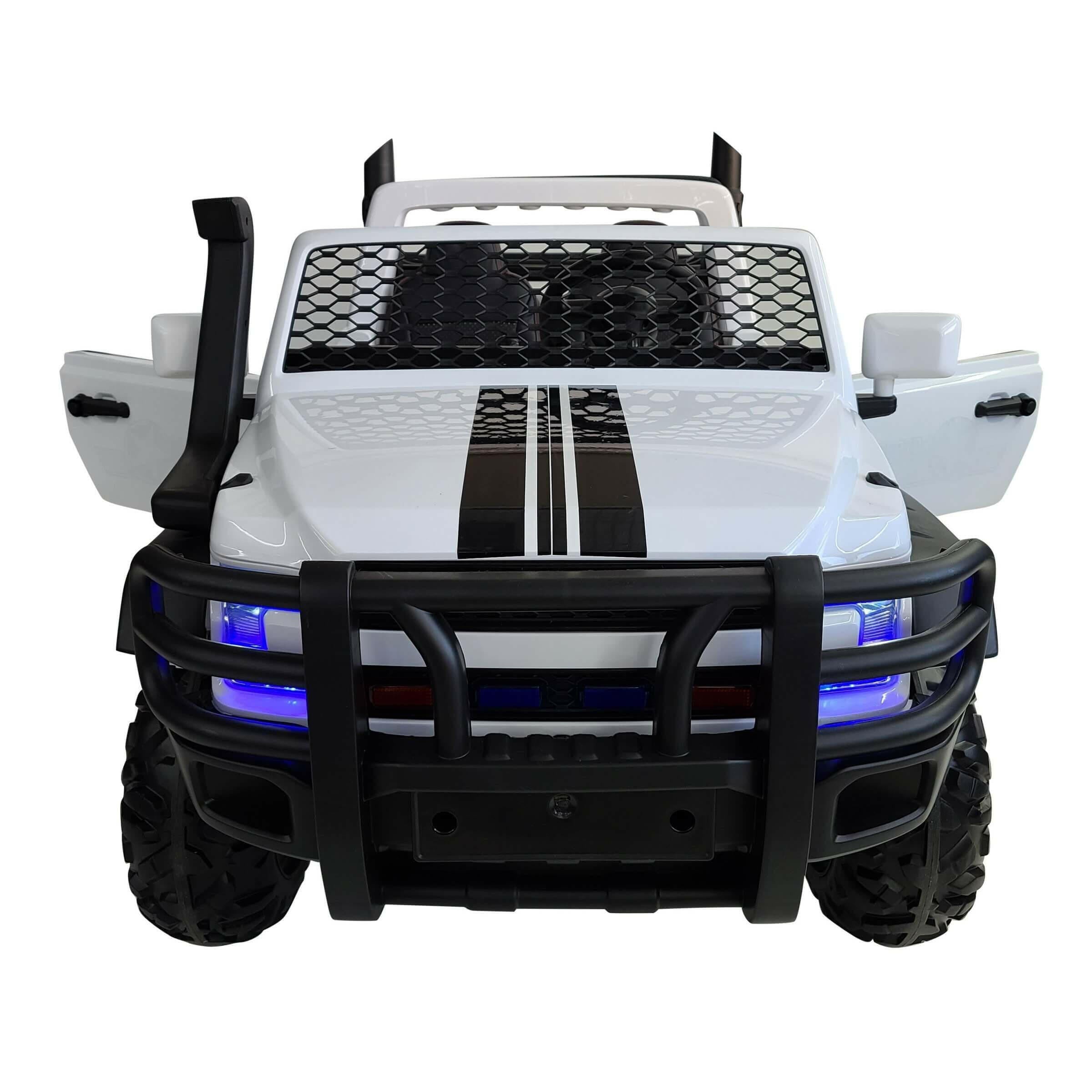 Monster Truck Kids 24V Ride-On Two Seater with Parental Remote MP3 LED - Kids Eye Candy