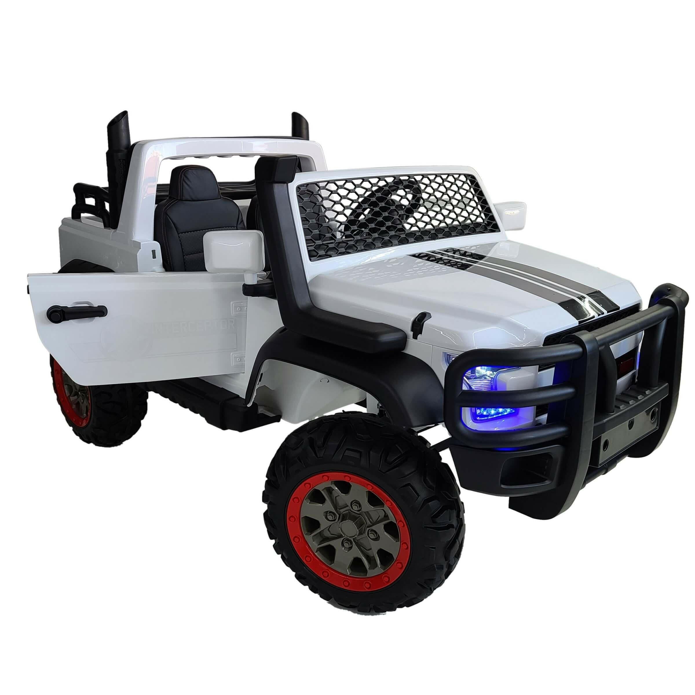 Monster Truck Kids 24V Ride-On Two Seater with Parental Remote MP3 LED - Kids Eye Candy
