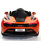 McLaren Kids 12V Ride-On Car Parental Remote, MP3, Leather Seats, LED Lights - Kids Eye Candy
