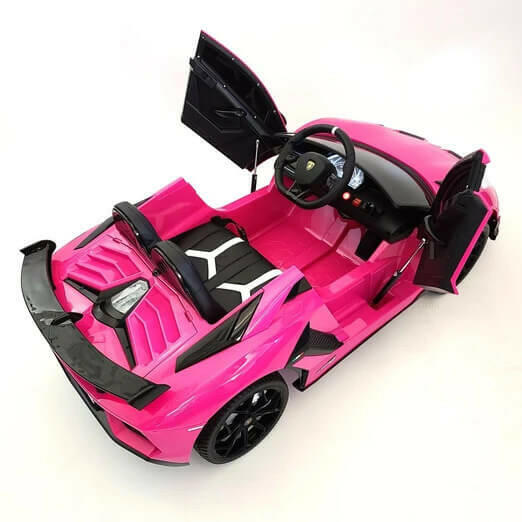Lamborghini Huracan Kids 12V Ride-On Car w/ Parent Remote, MP3, LED Lights - Kids Eye Candy