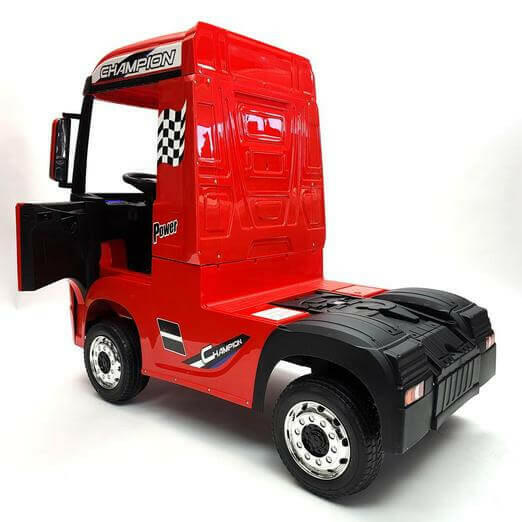 Mercedes Kids 12V Ride-On Semi Truck Bluetooth MP3 LED Lights - Kids Eye Candy