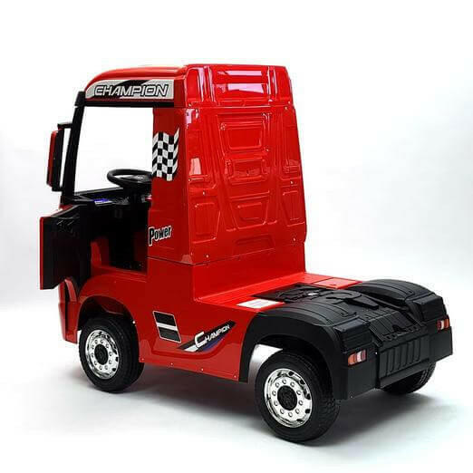 Mercedes Kids 12V Ride-On Semi Truck Bluetooth MP3 LED Lights - Kids Eye Candy