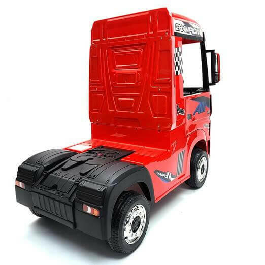 Mercedes Kids 12V Ride-On Semi Truck Bluetooth MP3 LED Lights - Kids Eye Candy