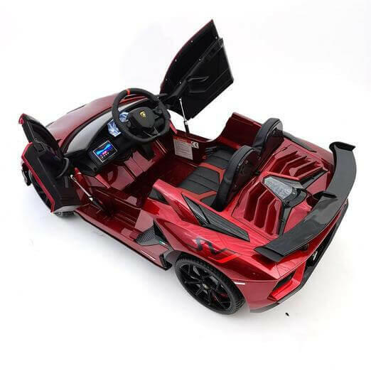 Lamborghini Huracan Kids 12V Ride-On Car w/ Parent Remote, MP3, LED Lights - Kids Eye Candy