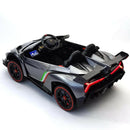 Lamborghini Veneno 12V Kids Ride-On Car w/ Parental Remote, MP4, LED Lights - Kids Eye Candy