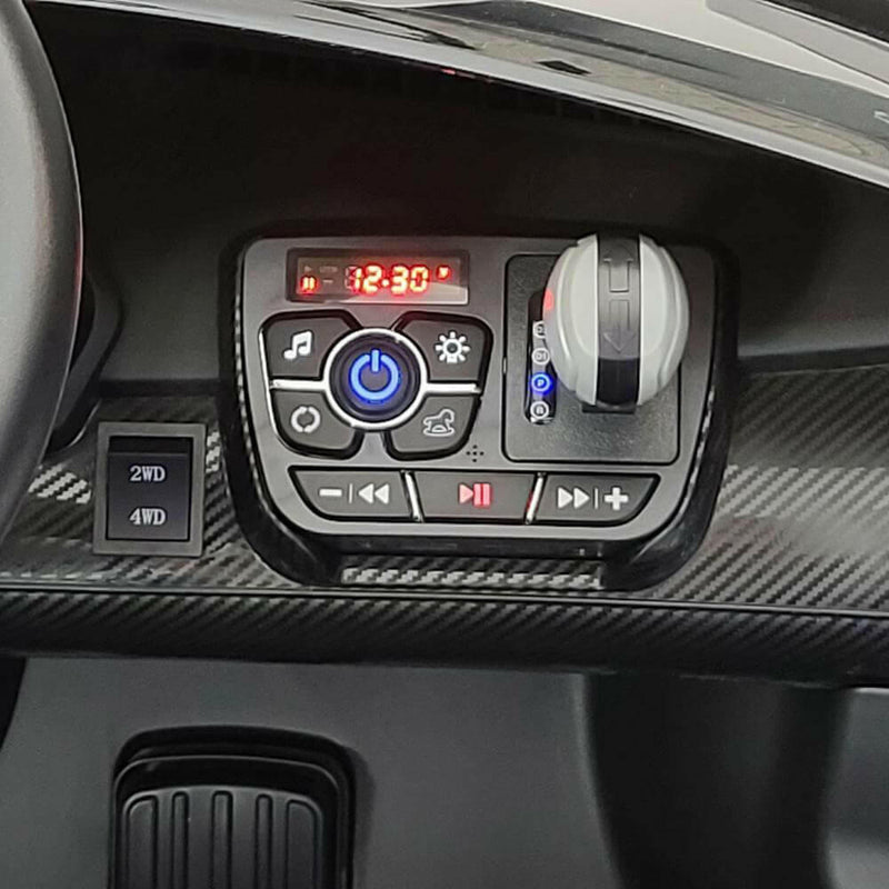 Lamborghini Veneno 12V Kids Ride-On Car w/ Parental Remote, MP4, LED Lights - Kids Eye Candy