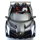 Lamborghini Veneno 12V Kids Ride-On Car w/ Parental Remote, MP4, LED Lights - Kids Eye Candy