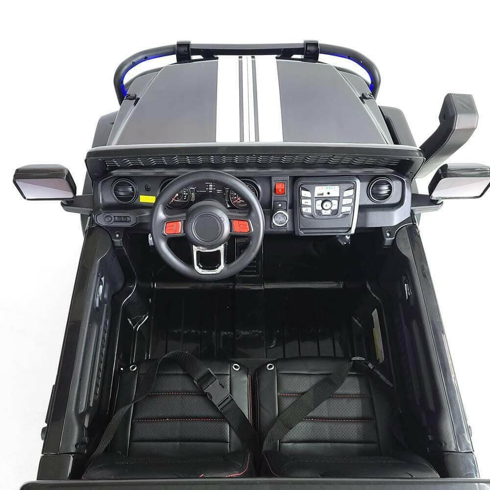Monster Truck Kids 24V Ride-On Two Seater with Parental Remote MP3 LED - Kids Eye Candy
