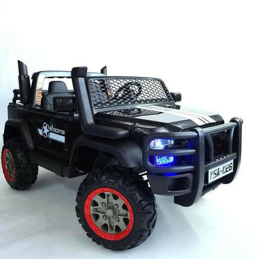 Monster Truck Kids 24V Ride-On Two Seater with Parental Remote MP3 LED - Kids Eye Candy