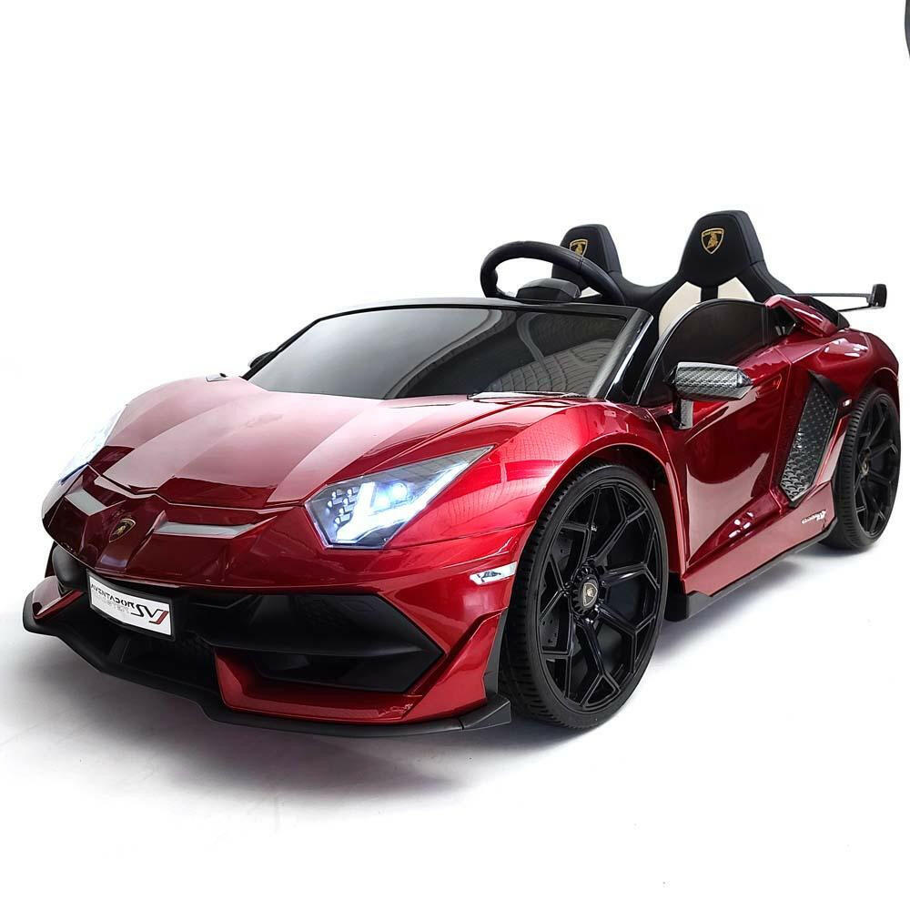 Electric Ride On Licensed 24V Lamborghini Aventador Drift 2 Seater MP4 - Kids Eye Candy