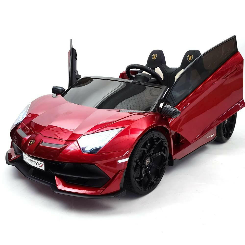 Electric Ride On Licensed 24V Lamborghini Aventador Drift 2 Seater MP4 - Kids Eye Candy