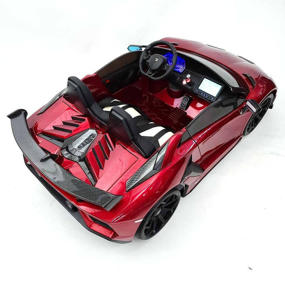 Electric Ride On Licensed 24V Lamborghini Aventador Drift 2 Seater MP4 - Kids Eye Candy