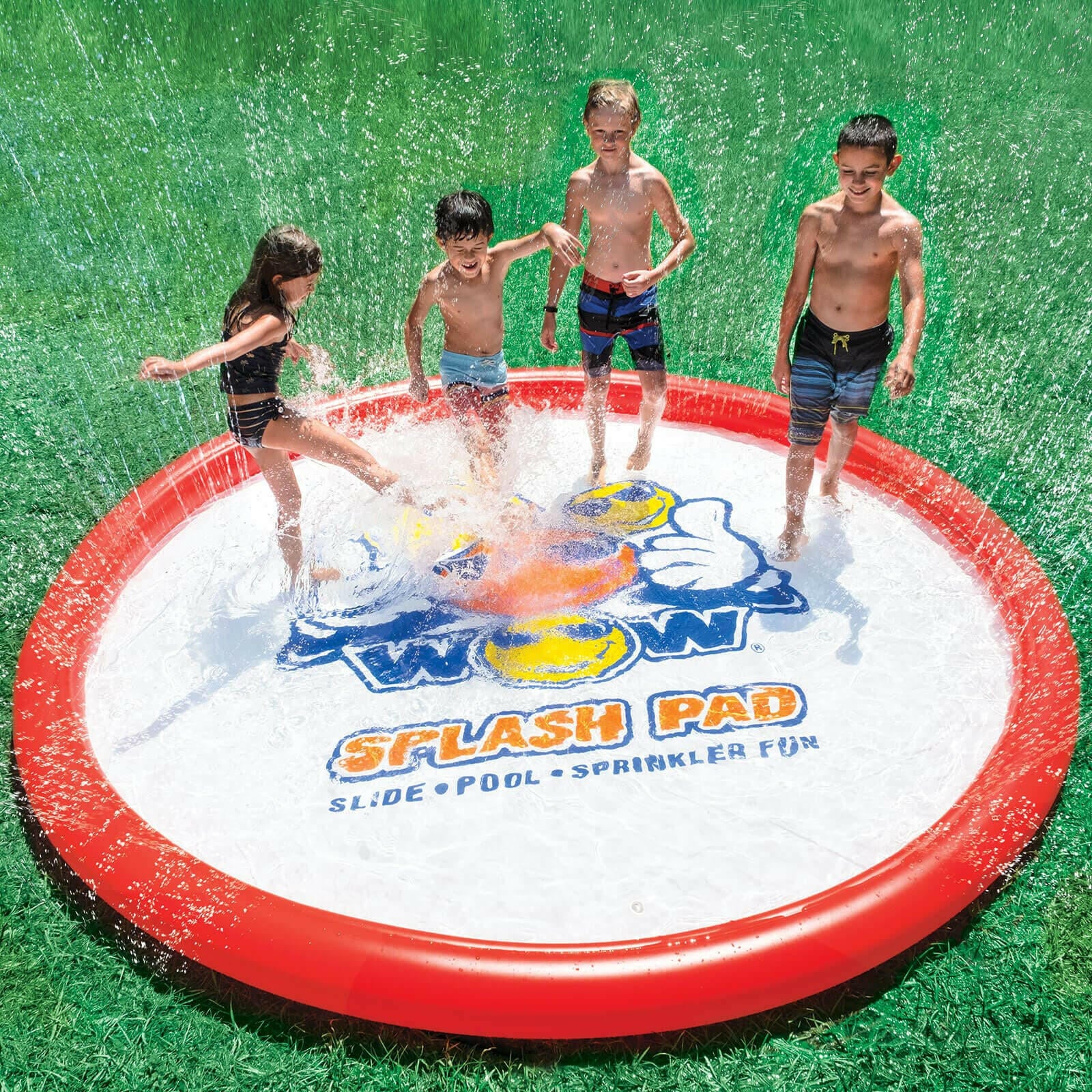 Splash Bad Sprinkler Kiddie Pool - Kids Eye Candy 