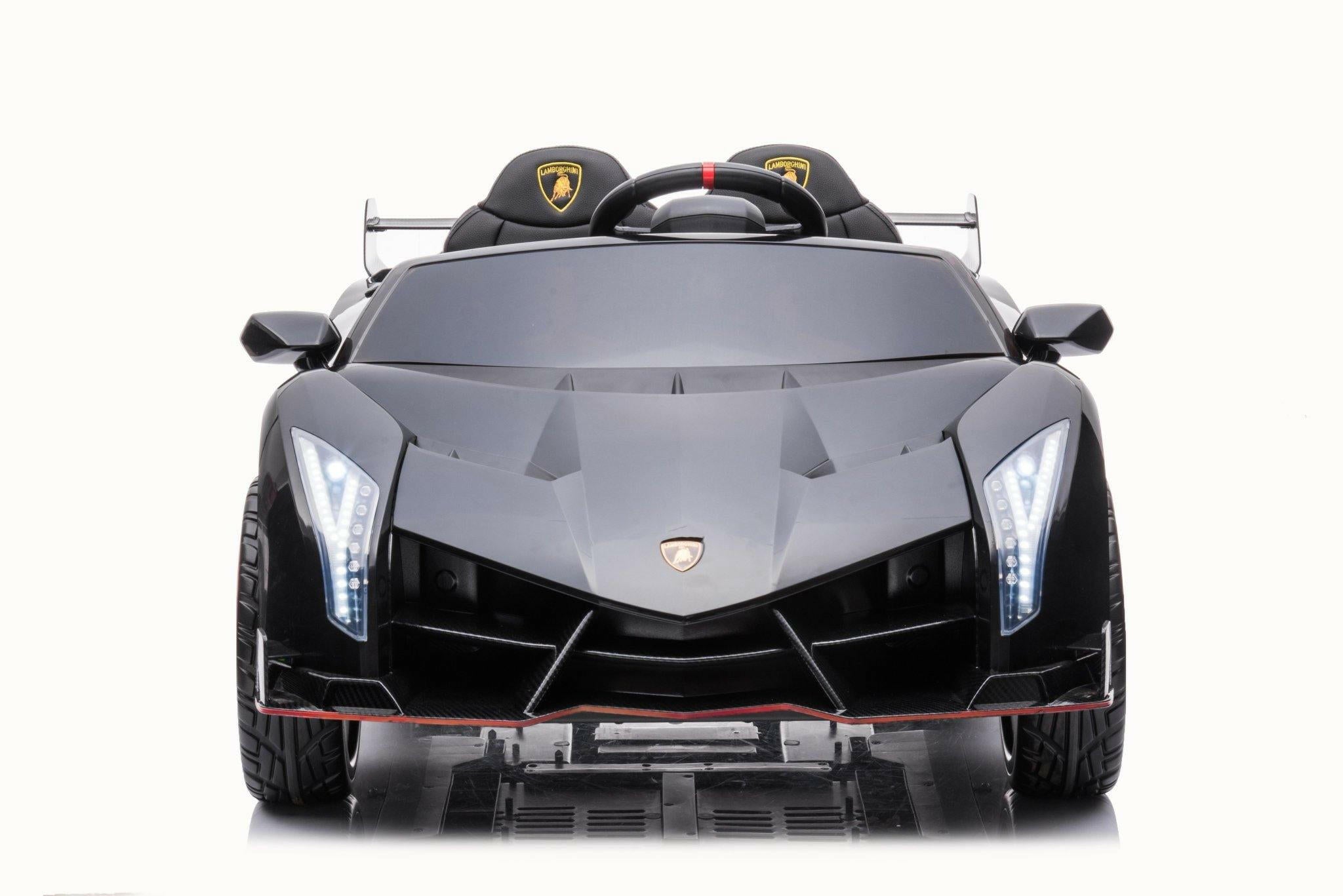 24V 4x4 Lamborghini Veneno 2 Seater Ride on with Parental Remote Control for 3-8 Years - Dti Direct USA