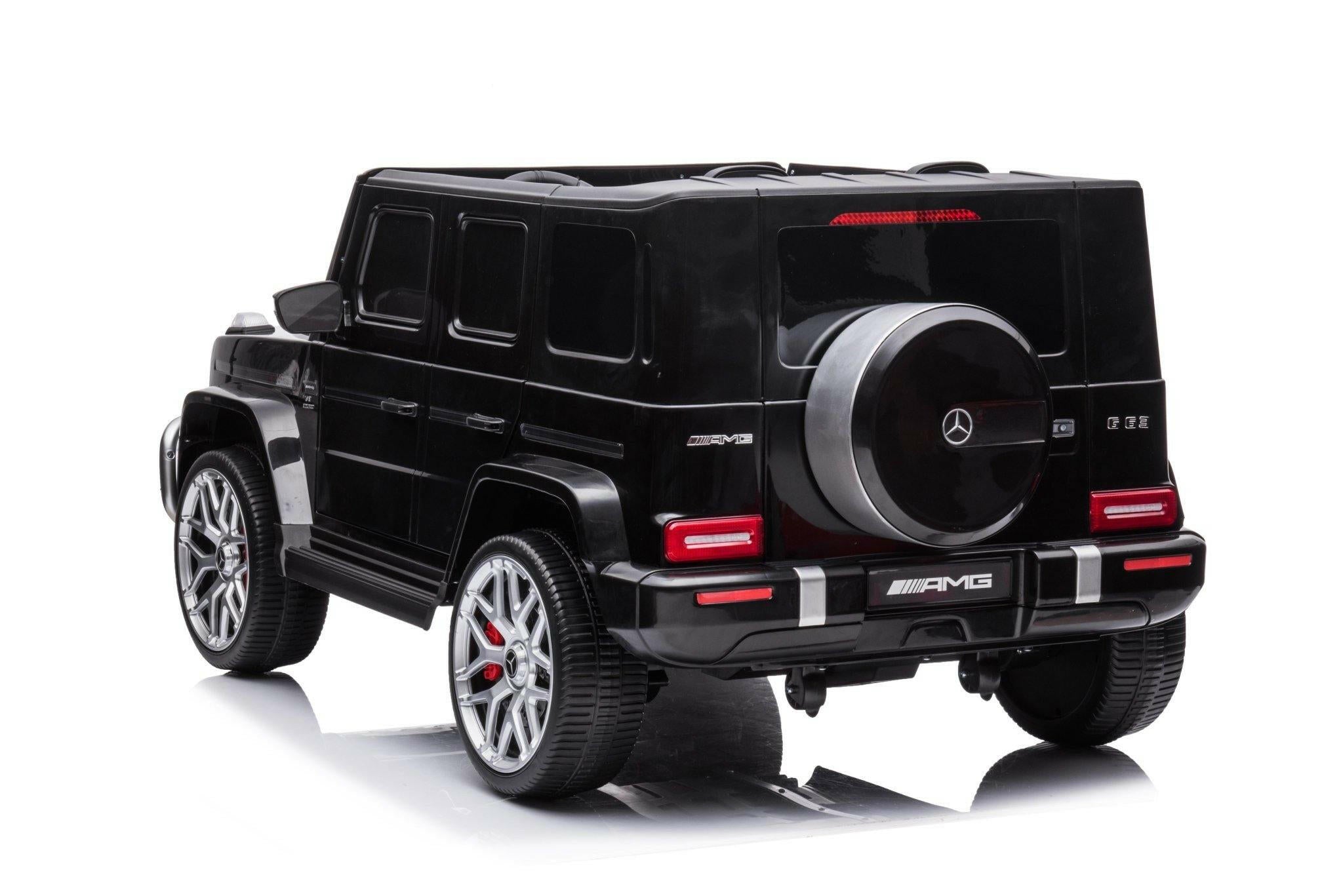 24V 4x4 Mercedes G63 2 Seater Ride on Car with Parental Remote Control for 3-8 Years - Dti Direct USA