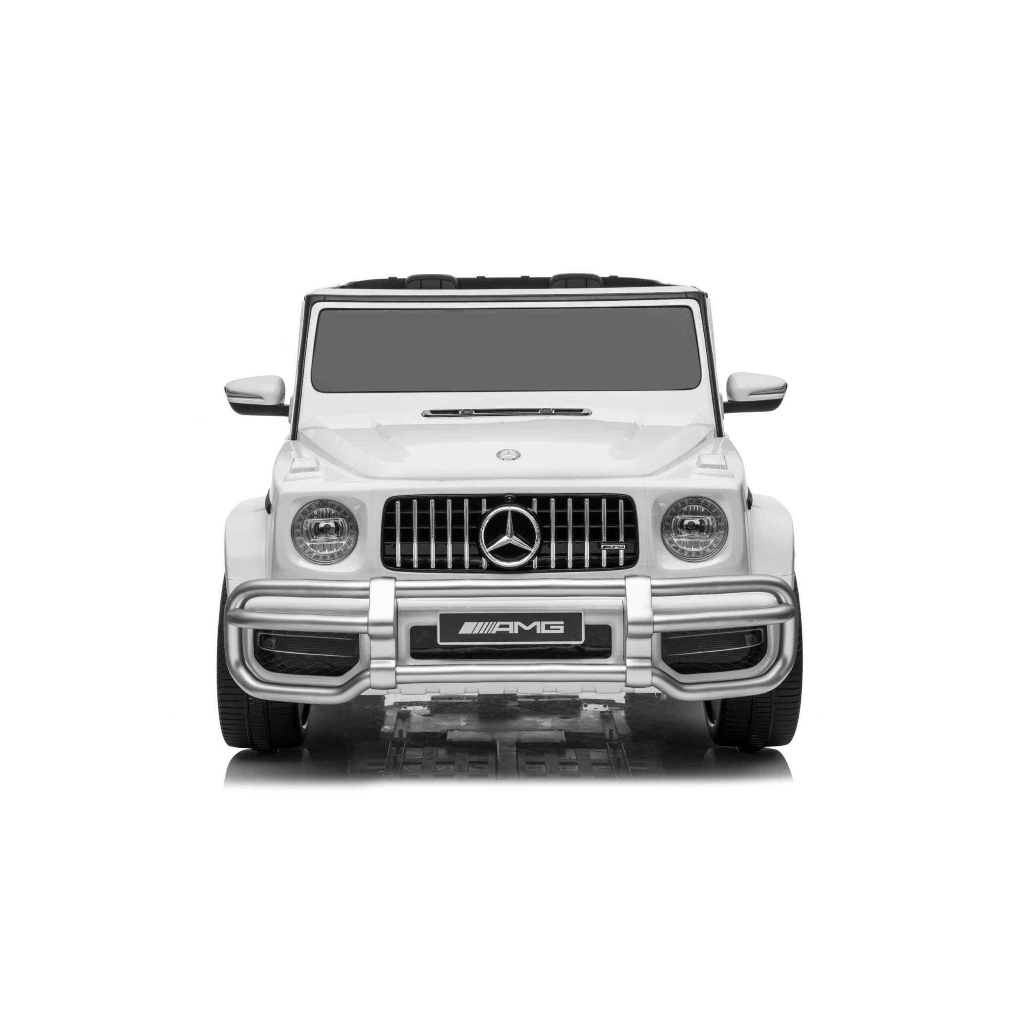 24V 4x4 Mercedes G63 2 Seater Ride on Car with Parental Remote Control for 3-8 Years - Dti Direct USA