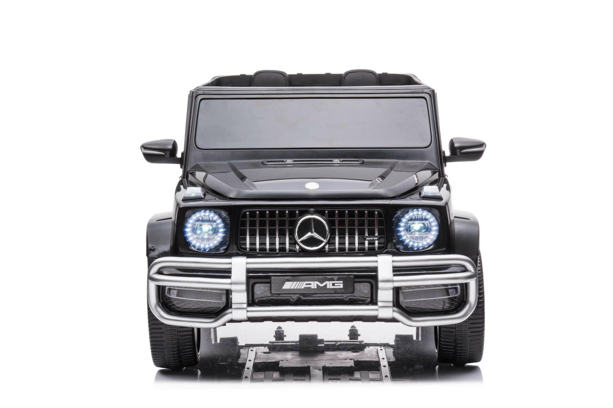 24V 4x4 Mercedes G63 2 Seater Ride on Car with Parental Remote Control for 3-8 Years - Dti Direct USA