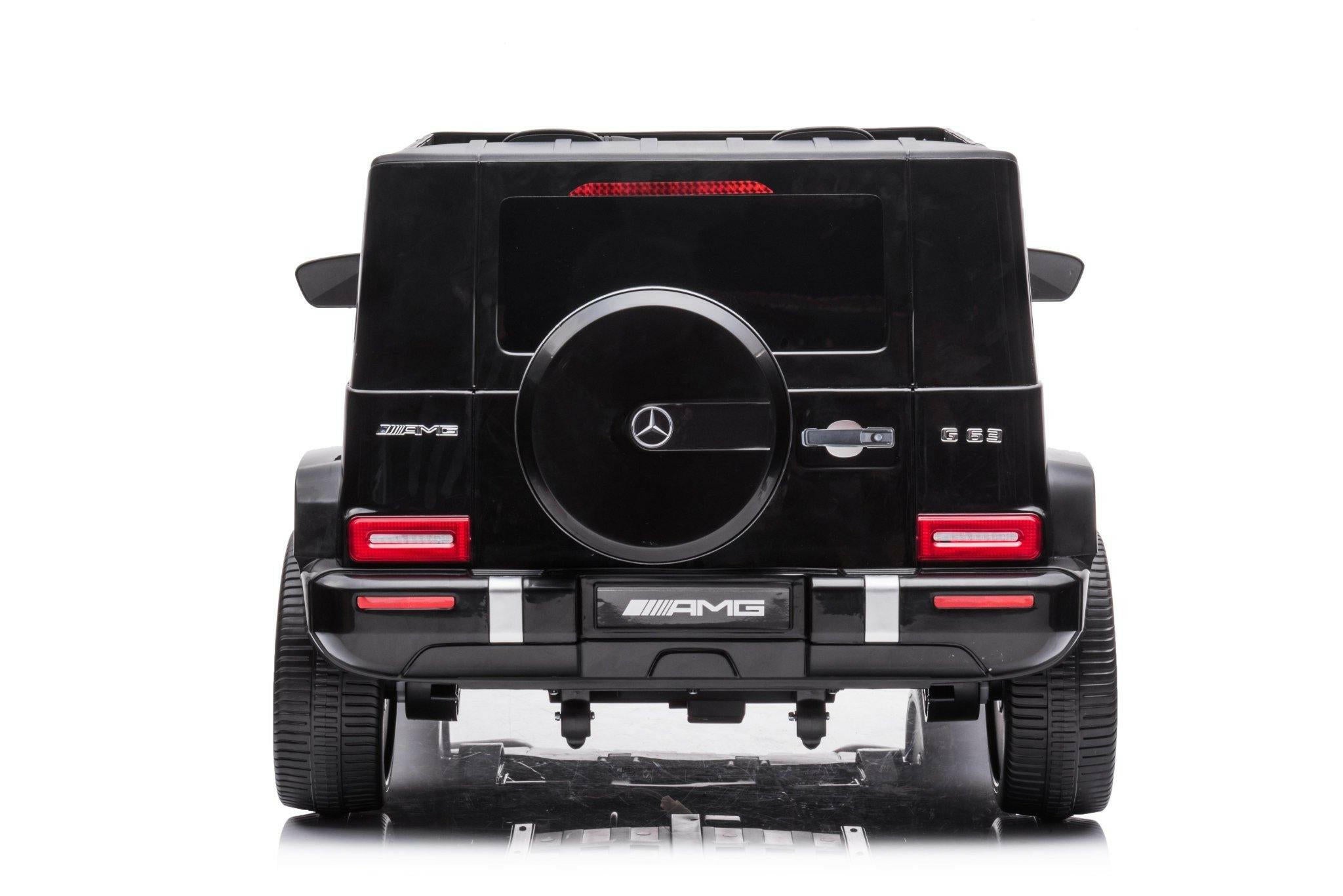 24V 4x4 Mercedes G63 2 Seater Ride on Car with Parental Remote Control for 3-8 Years - Dti Direct USA
