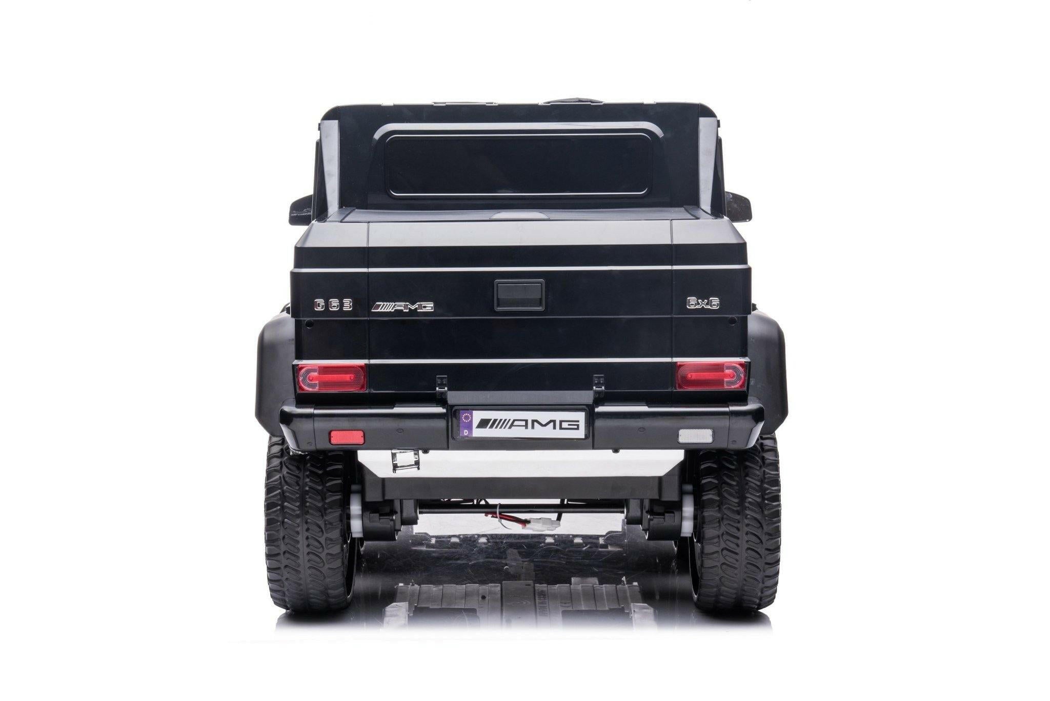 24V 6x6 Mercedes Benz G63 6 Wheels 1 Seater Ride on Car with Parental Remote Control for 3-8 Years - Dti Direct USA