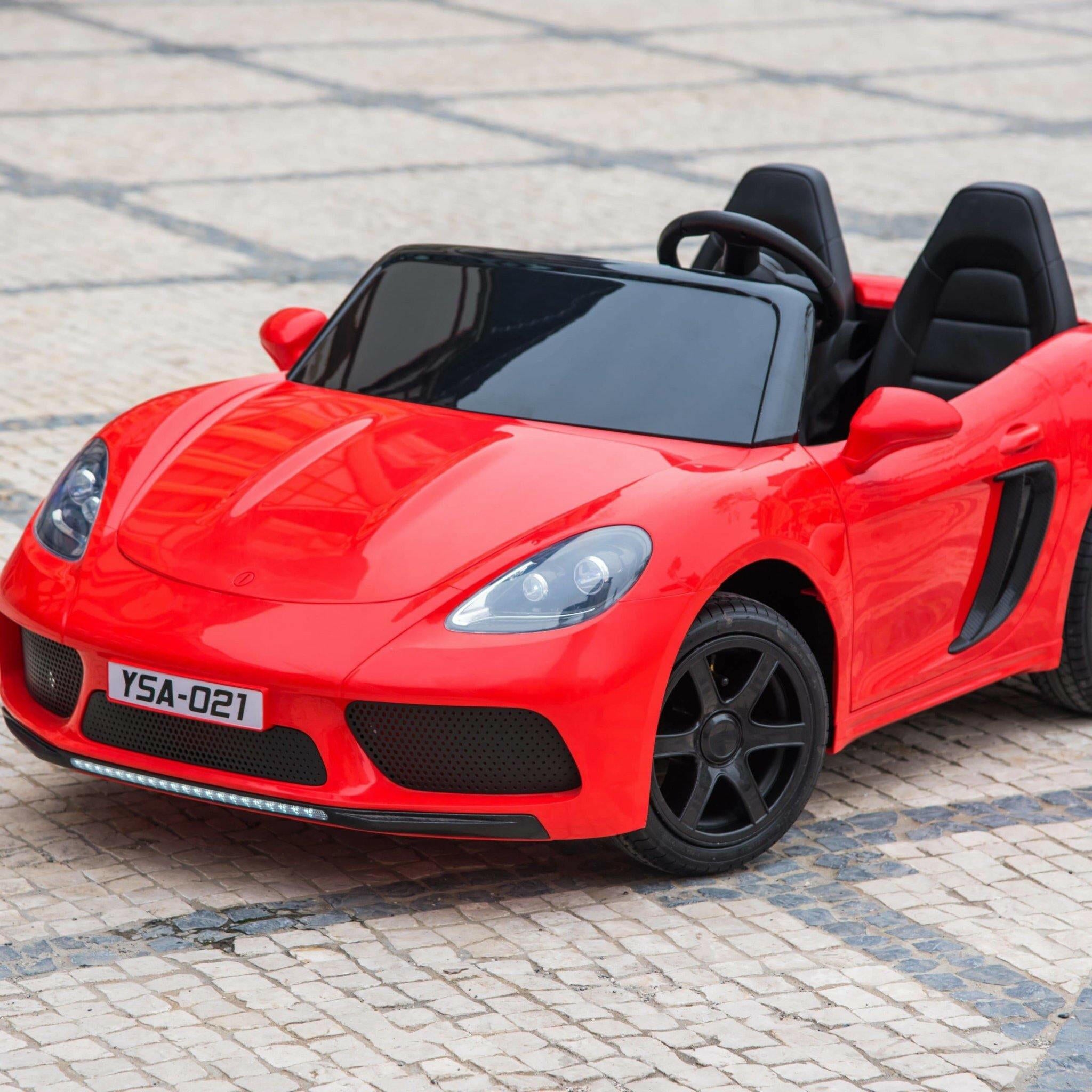 24V Freddo Toys Sports Car 2 Seater Biggest Ride on Car 6+ Years - Dti Direct USA