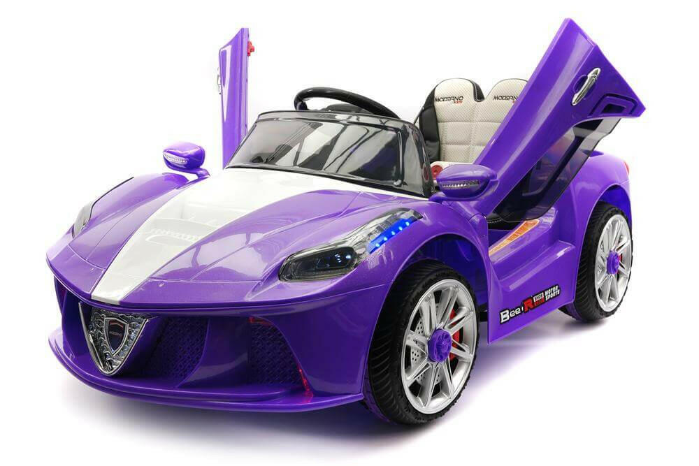 Spider GT 12V Ride-On Car w/ Parental Remote, MP3, Butterfly Doors, LED Lights - Kids Eye Candy 