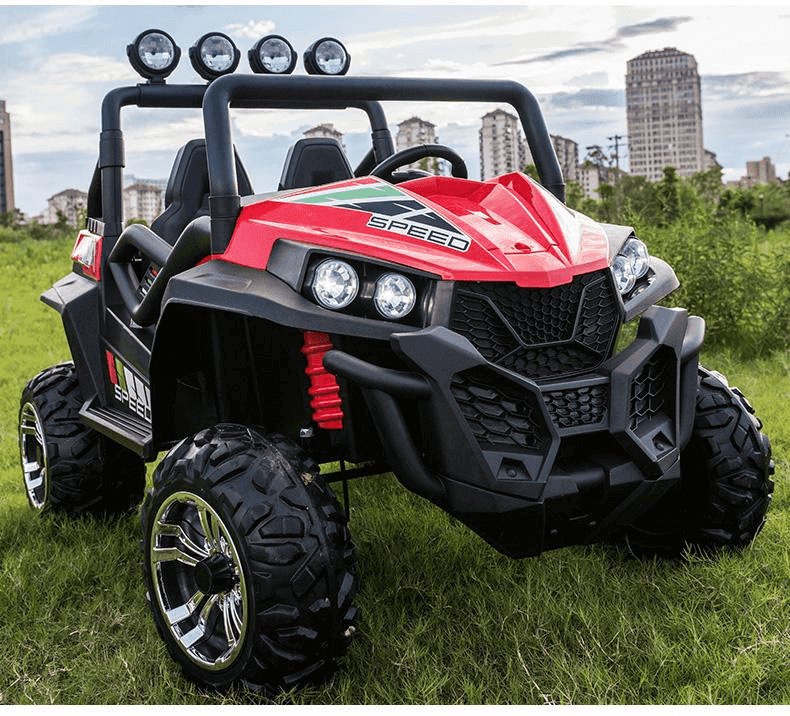 24V All Terrain Max Ride On Buggy 2 Seater Parental Remote MP3 LED Lights