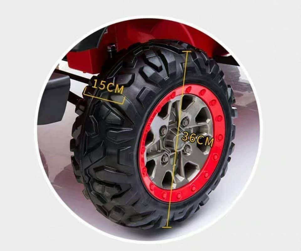 Monster Truck Kids 24V Ride-On Two Seater with Parental Remote MP3 LED - Kids Eye Candy