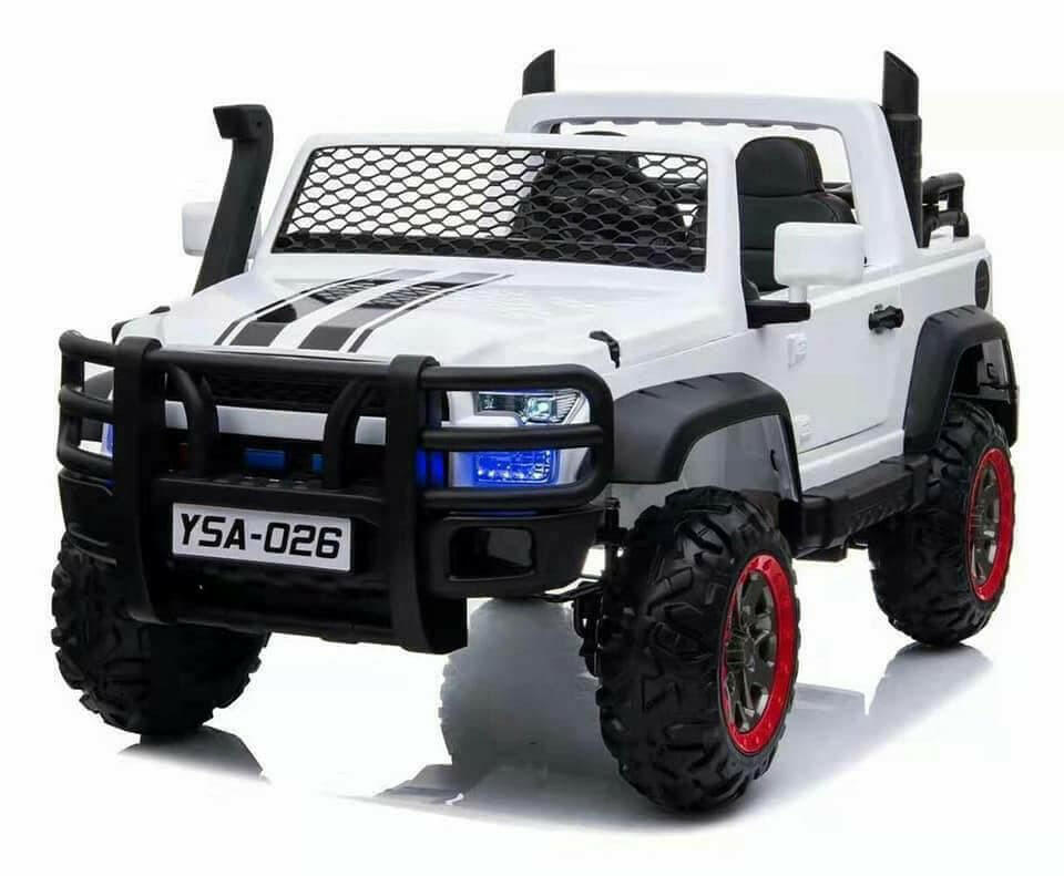 Monster Truck Kids 24V Ride-On Two Seater with Parental Remote MP3 LED - Kids Eye Candy