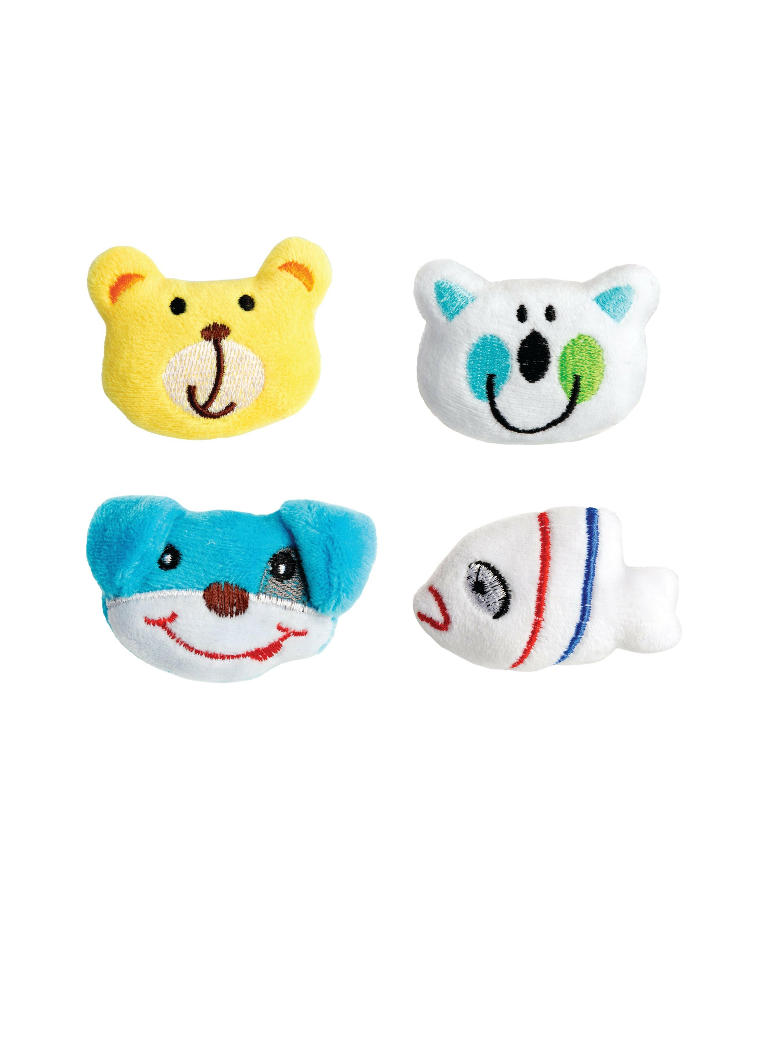 Plush Toy Claw Machine with Lights & 4 Plush Toys.