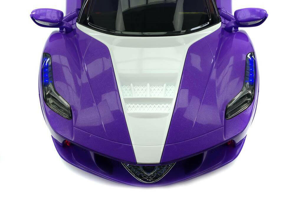 Spider GT 12V Ride-On Car w/ Parental Remote, MP3, Butterfly Doors, LED Lights - Kids Eye Candy 