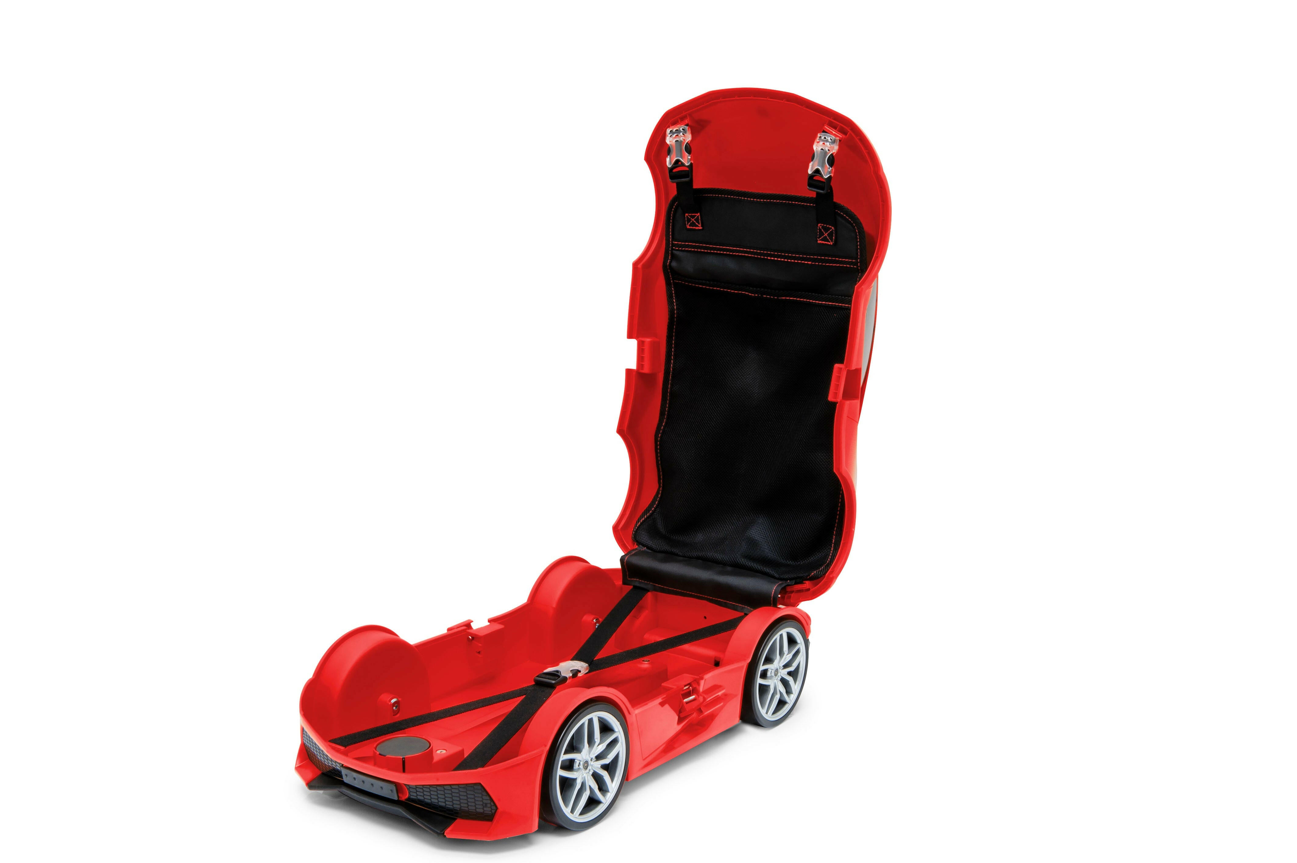 Lamborghini Kids Carry-On Handle Travel Luggage Wheel Suitcase