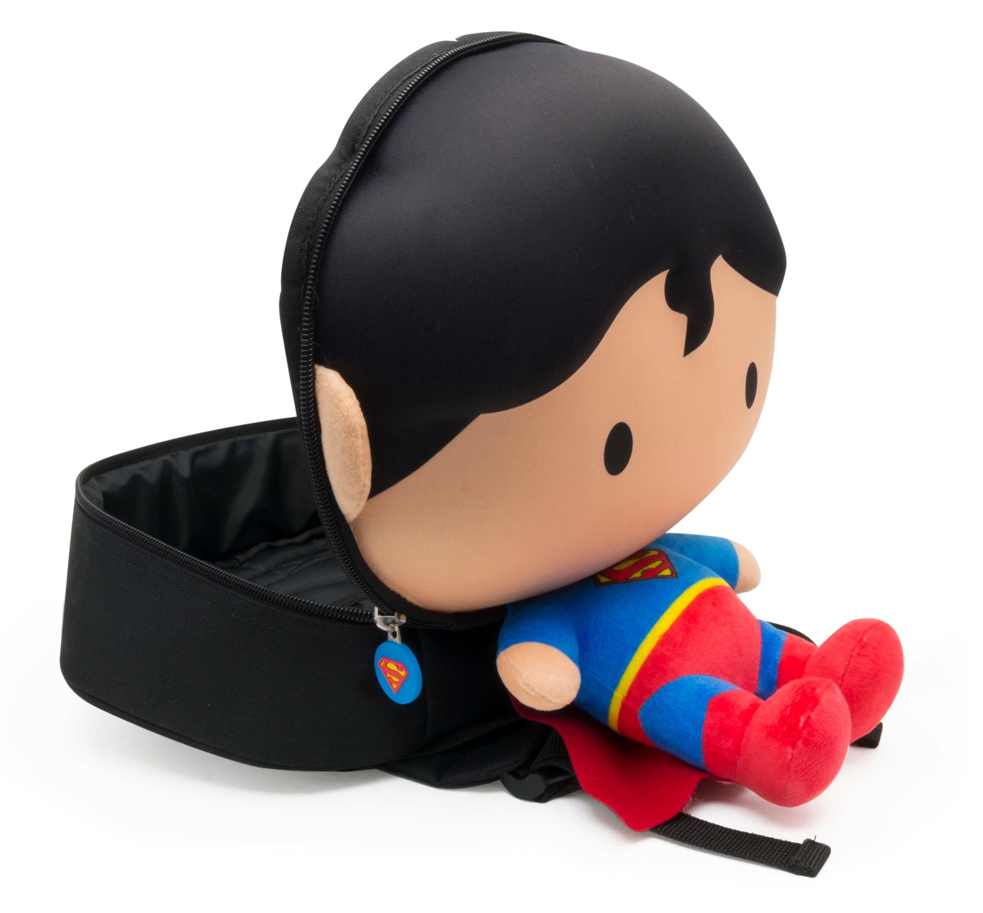Justice League Superman Mini Travel Adjustable Kids Backpack.