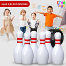 Bowling Game Inflatable With Pump.