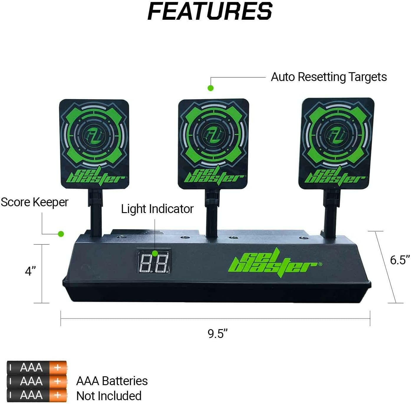 Gel Blaster Auto-Resetting Target.