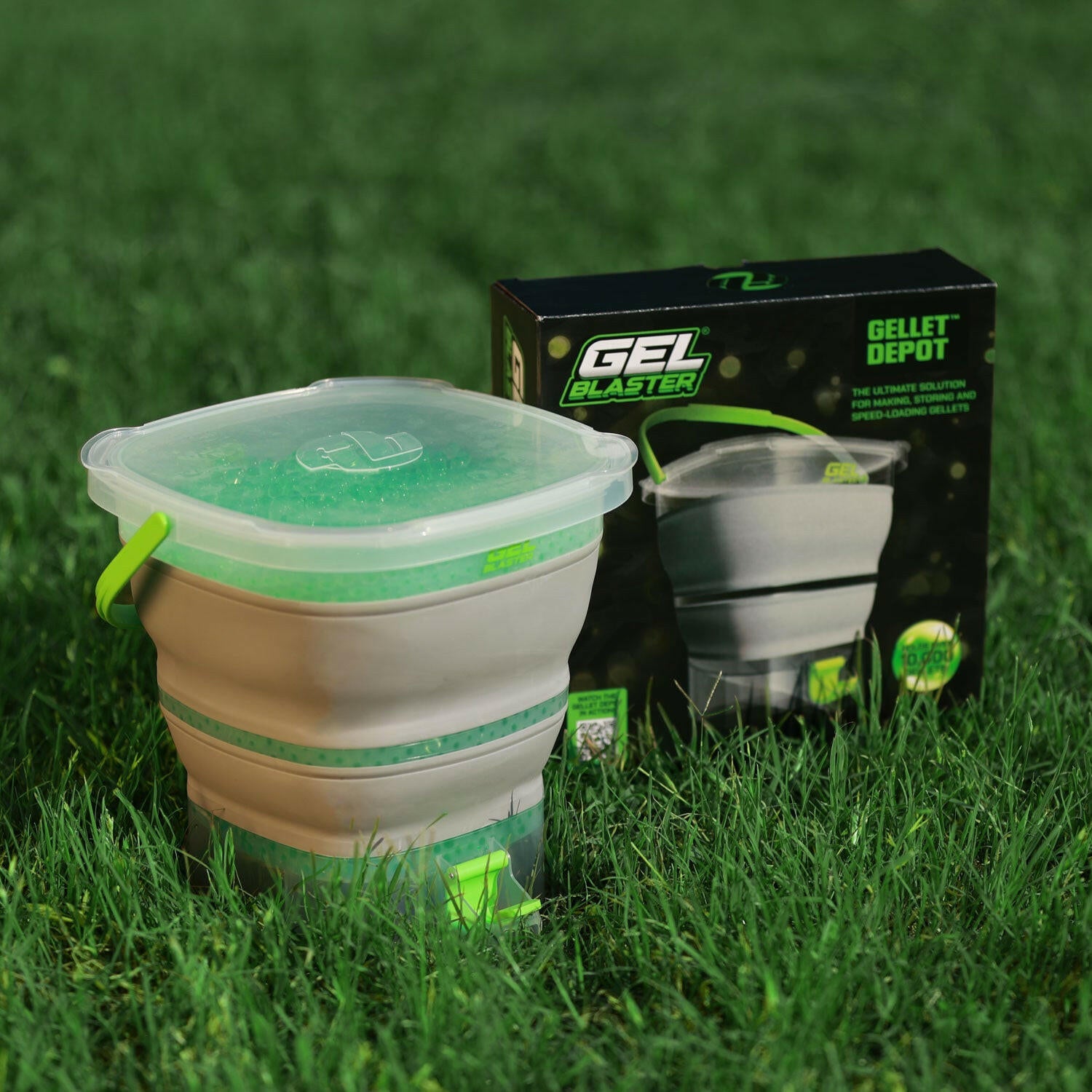 Collapsible Gellet Depot.