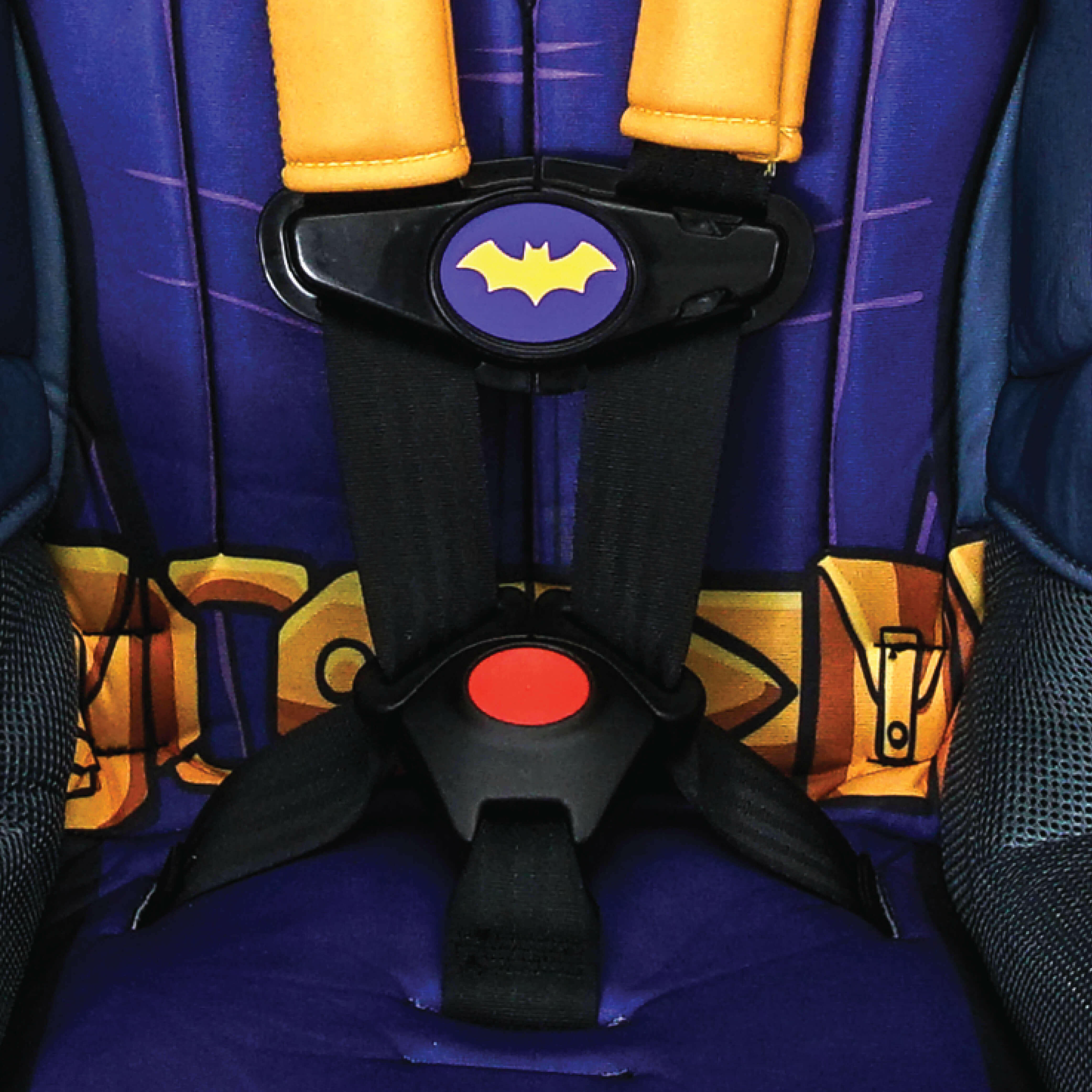 Kids Batgirl Combination Booster Car Seat W/ Cape - Kids Eye Candy 