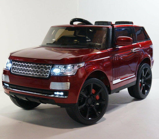 Range Rover SUV Kids 12V Ride-On Car Two-Seater w/ Parental Remote, MP3, LED Lights - Kids Eye Candy 