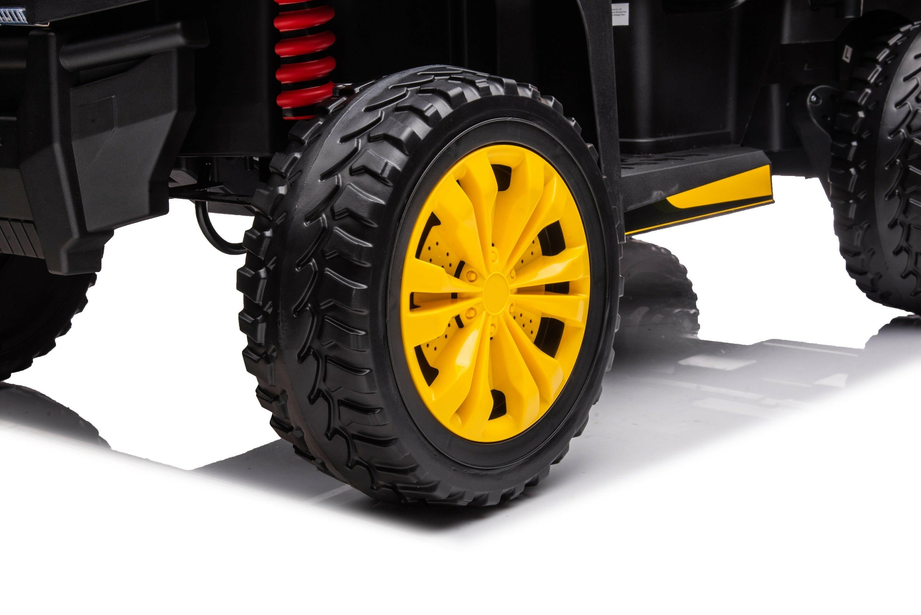 24V Kids Tractor Ride-On Six Wheel MP3 Parental Remote LED