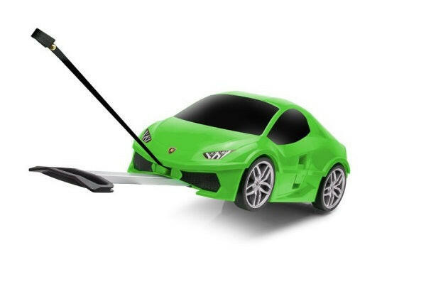 Lamborghini Huracan Carry-On Handle Luggage For Kids Trolley Suitcase - Kids Eye Candy