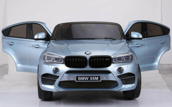 12V Licensed BMW X6 Kids Ride-On Electric with Remote MP3 LED Lights - Kids Eye Candy