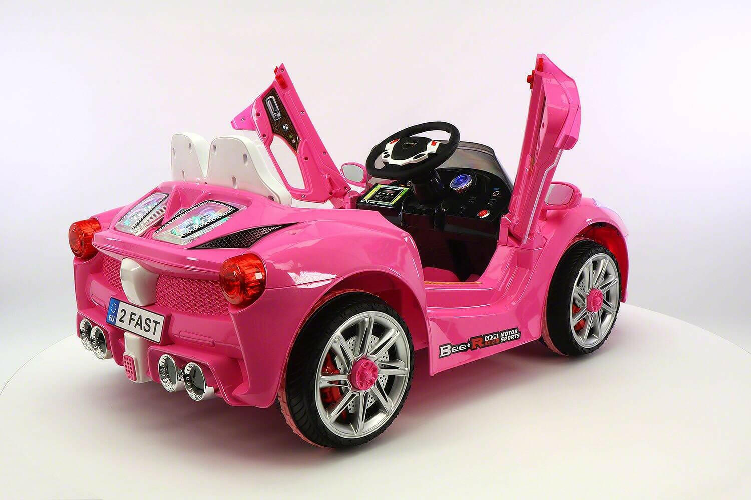 Spider GT 12V Ride-On Car w/ Parental Remote, MP3, Butterfly Doors, LED Lights - Kids Eye Candy 