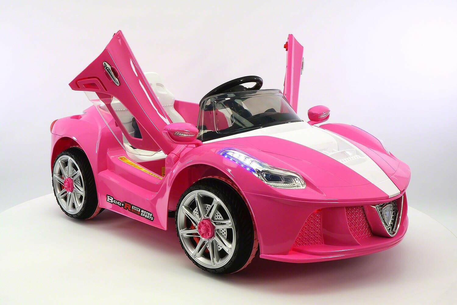 Spider GT 12V Ride-On Car w/ Parental Remote, MP3, Butterfly Doors, LED Lights - Kids Eye Candy 