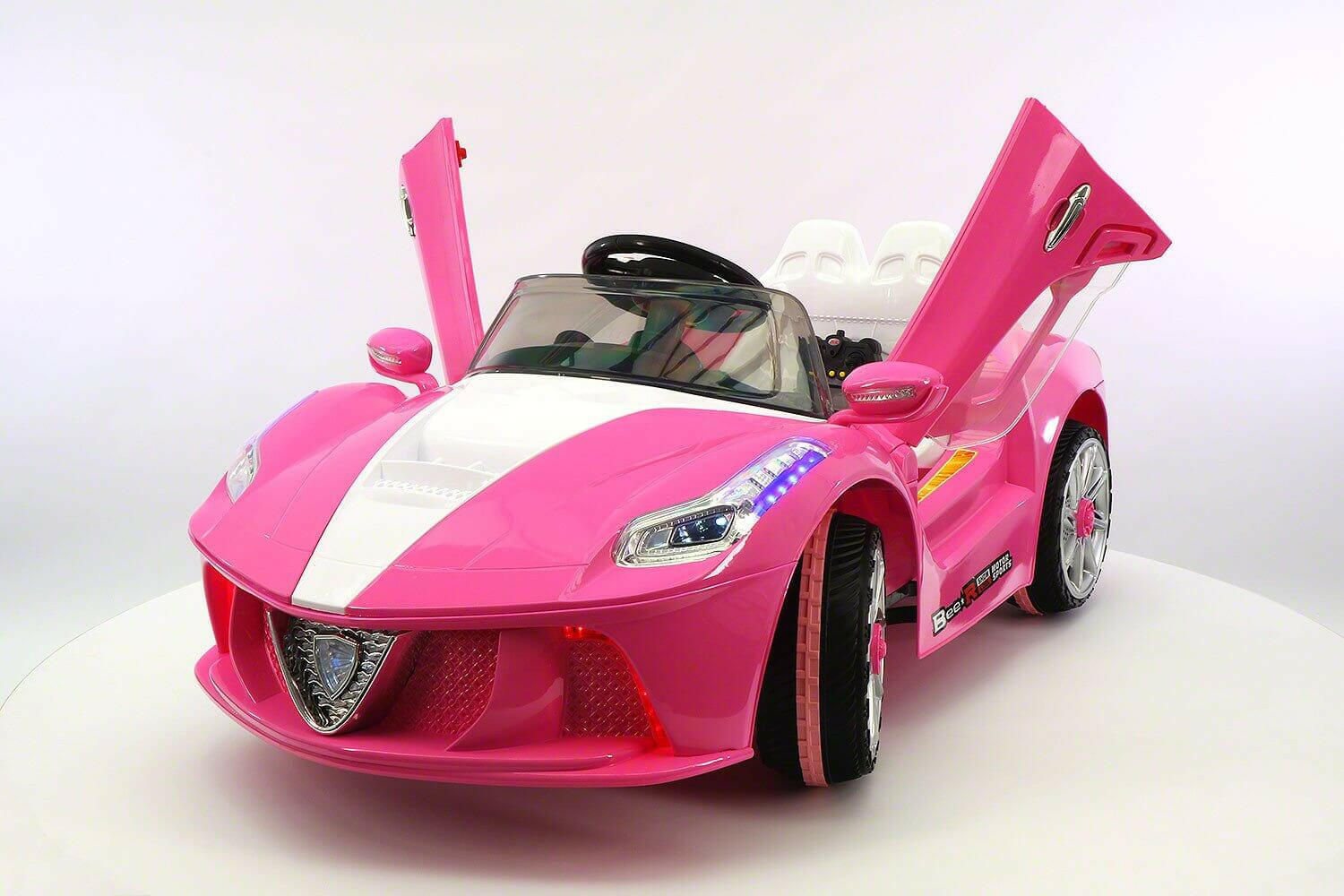 Spider GT 12V Ride-On Car w/ Parental Remote, MP3, Butterfly Doors, LED Lights - Kids Eye Candy 