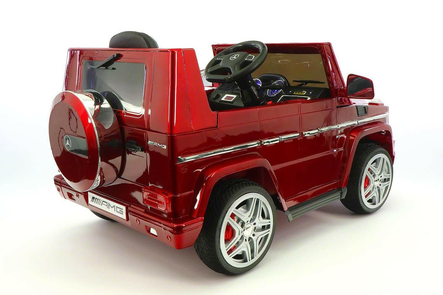 12V Mercedes G65 Truck AMG Kids Ride-On Car w/ MP3, Remote, LED Lights - Kids Eye Candy